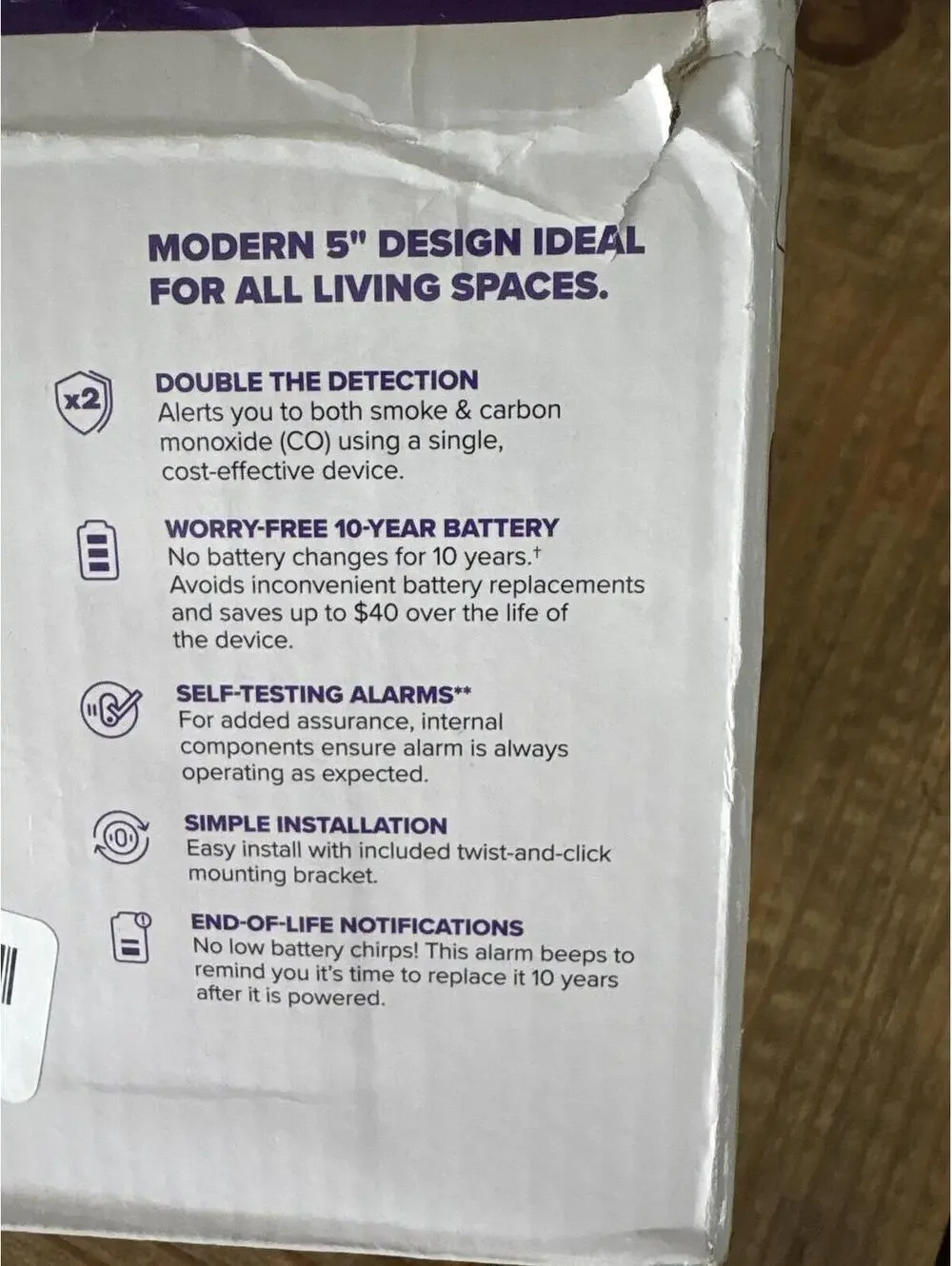 New Kidde Detect Smoke and Carbon Monoxide Alarm 4 Pack House - Picture 3 of 4